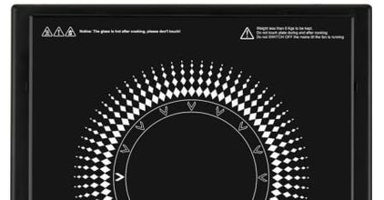 Bajaj Splendid 1200W Induction Cooktop | Toughened Glass | 7 Preset Menus | LED Display | Tact Button Controls