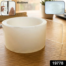 Transparent Nano Magic Double Sided Adhesive Tape (95 × 50 mm, 1 Pc)