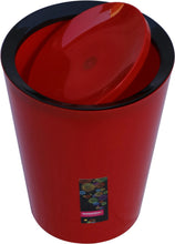Modern Swing Lid Plastic Dustbin – Compact Flip-Top Waste Bin for Home & Office Use (1 Pc)