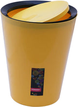 Modern Swing Lid Plastic Dustbin – Compact Flip-Top Waste Bin for Home & Office Use (1 Pc)