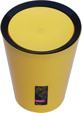 Modern Swing Lid Plastic Dustbin – Compact Flip-Top Waste Bin for Home & Office Use (1 Pc)