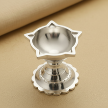 Brass Diya Without Handle | Compact Pooja Oil Lamp (2×1.5 Inch)
