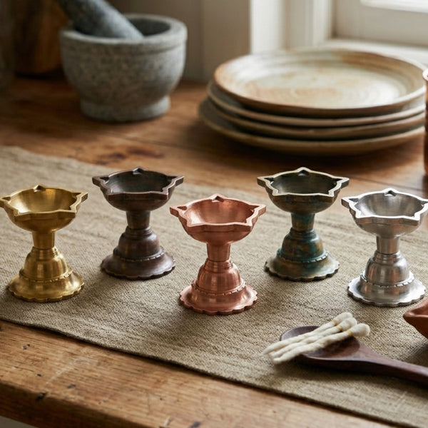 Brass Diya without Handle